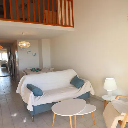 Duplex 2 Pieces Avec Terrasse Et Climatisation, Vue Mer A Sete - Fr-1-472A-311 Apartman